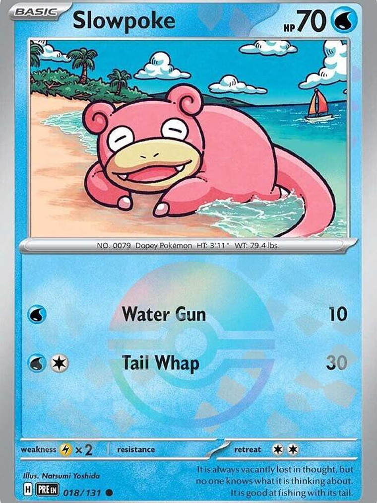 Slowpoke (Poke Ball Pattern) #018 1