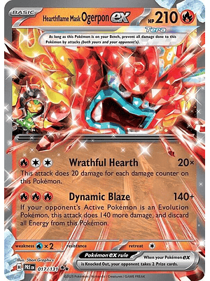 Hearthflame Mask Ogerpon ex #017