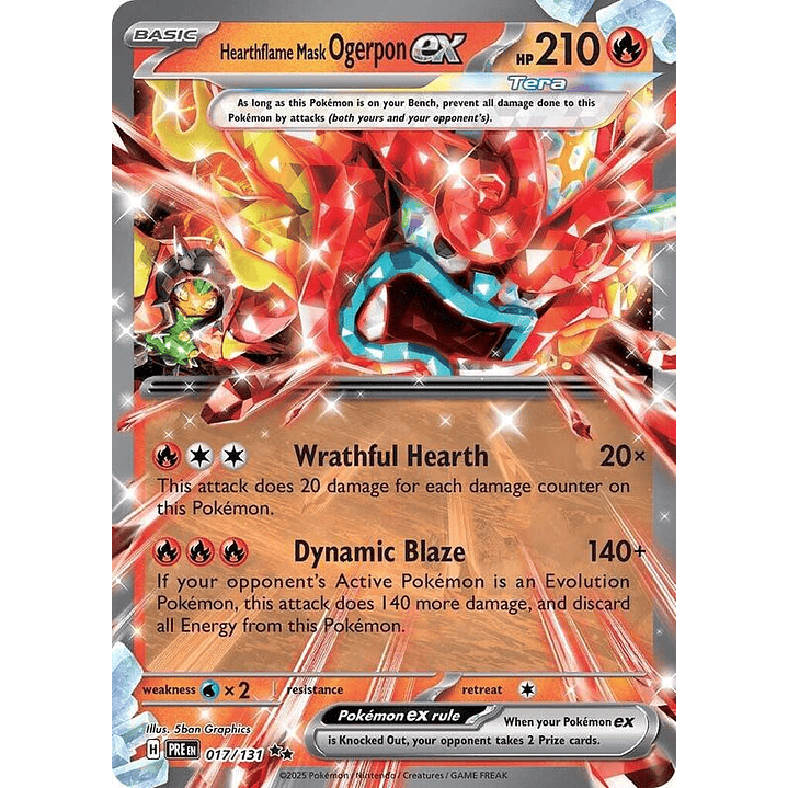 Hearthflame Mask Ogerpon ex #017 1