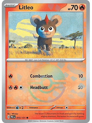 Litleo (Poke Ball Pattern) #015