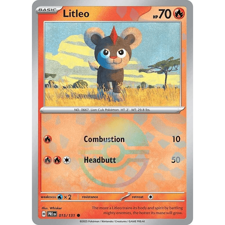 Litleo (Poke Ball Pattern) #015 1