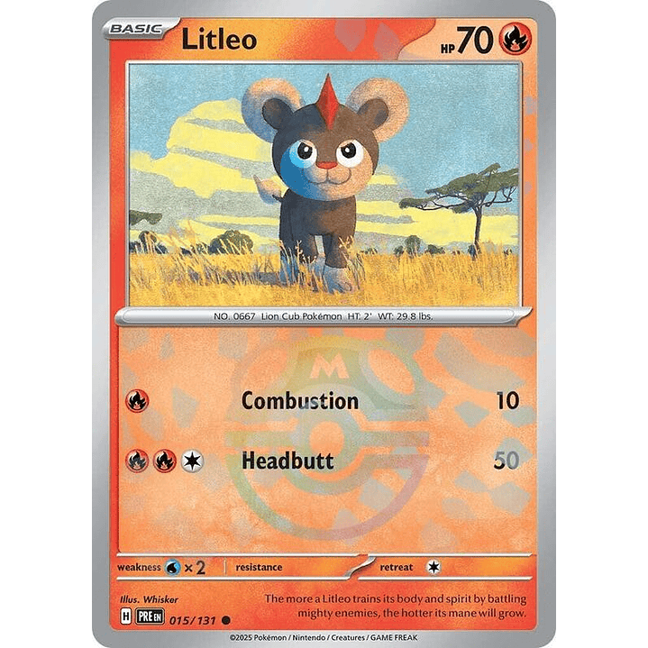 Litleo (Master Ball Pattern) #015 1