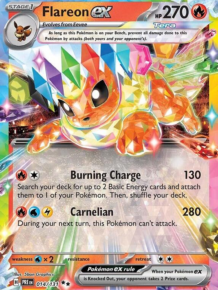 Flareon ex #014 1
