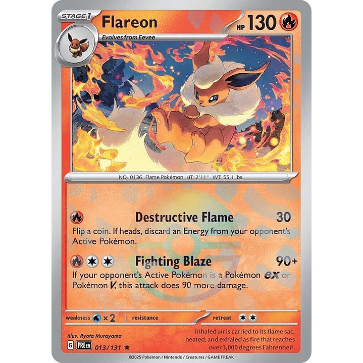 Flareon (Poke Ball Pattern) #013 1