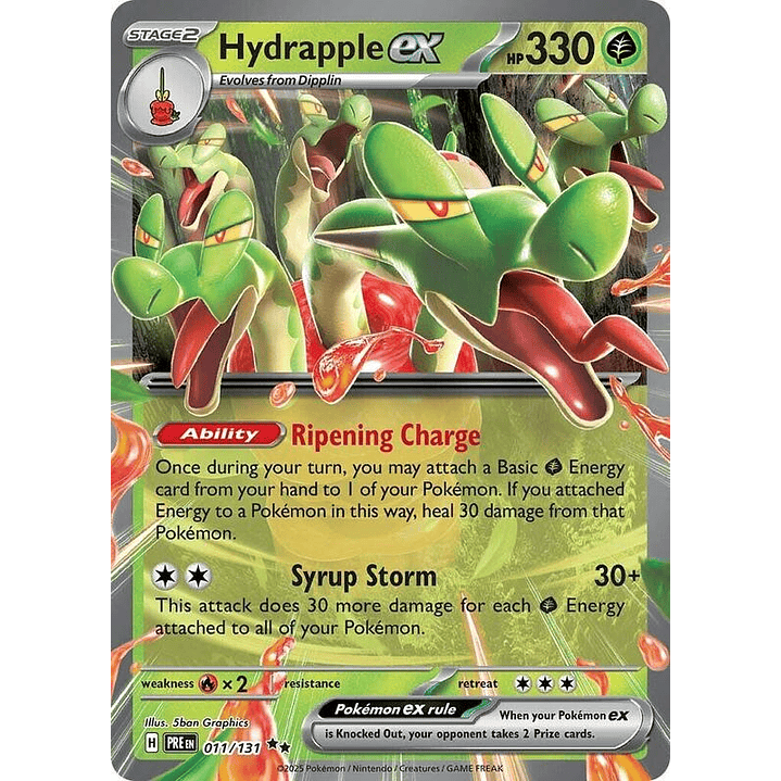 Hydrapple ex #011 1