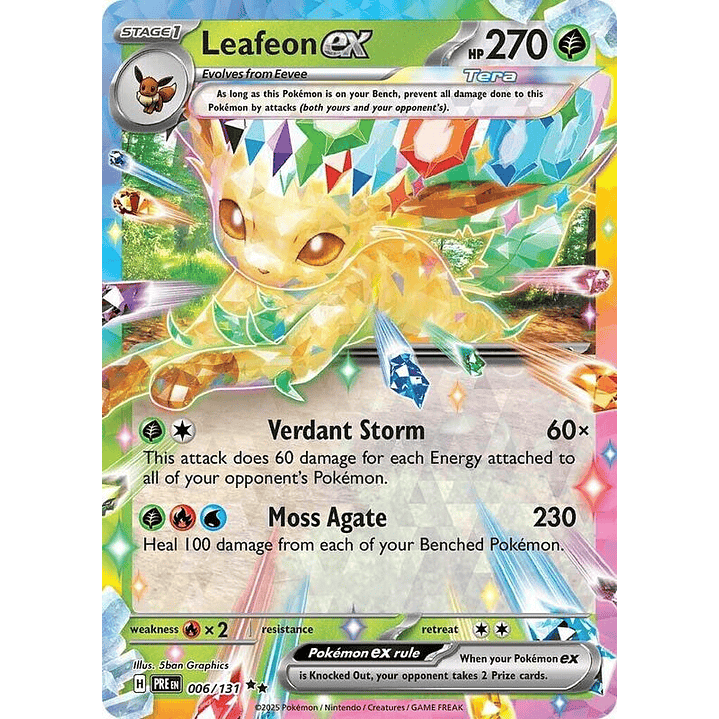 Leafeon ex #006 1