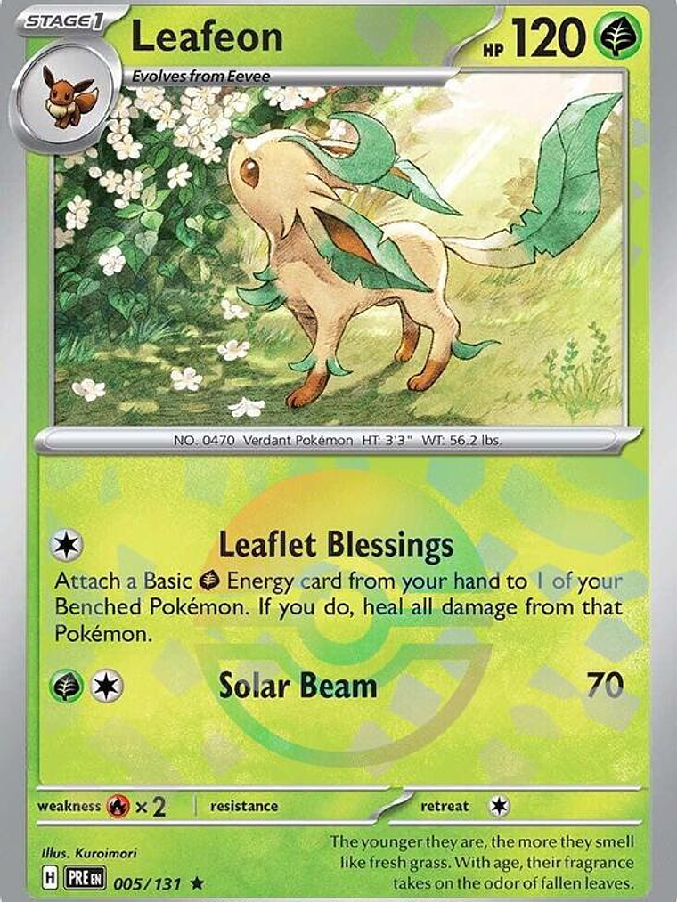 Leafeon (Poke Ball Pattern) #005 1