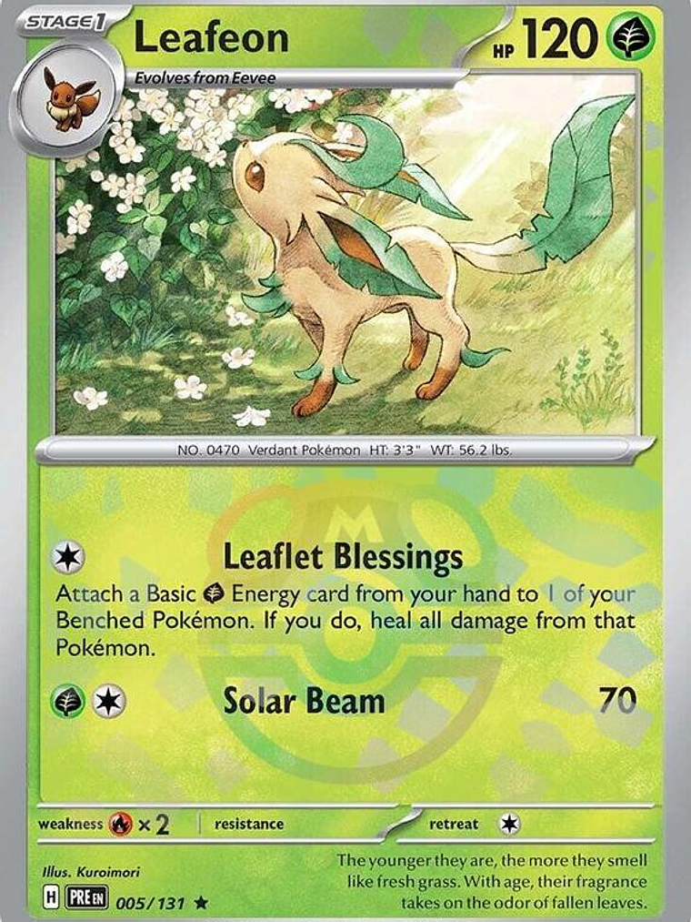 Leafeon (Master Ball Pattern) #005 1