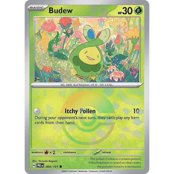Budew (Poke Ball Pattern) #004 1