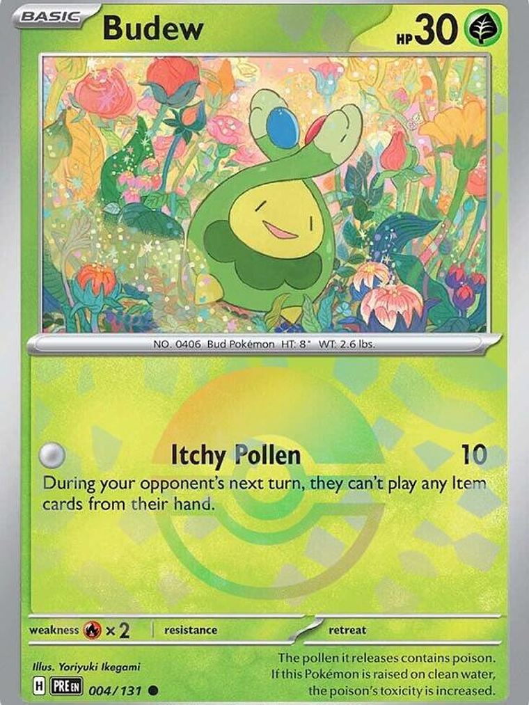 Budew (Poke Ball Pattern) #004 1