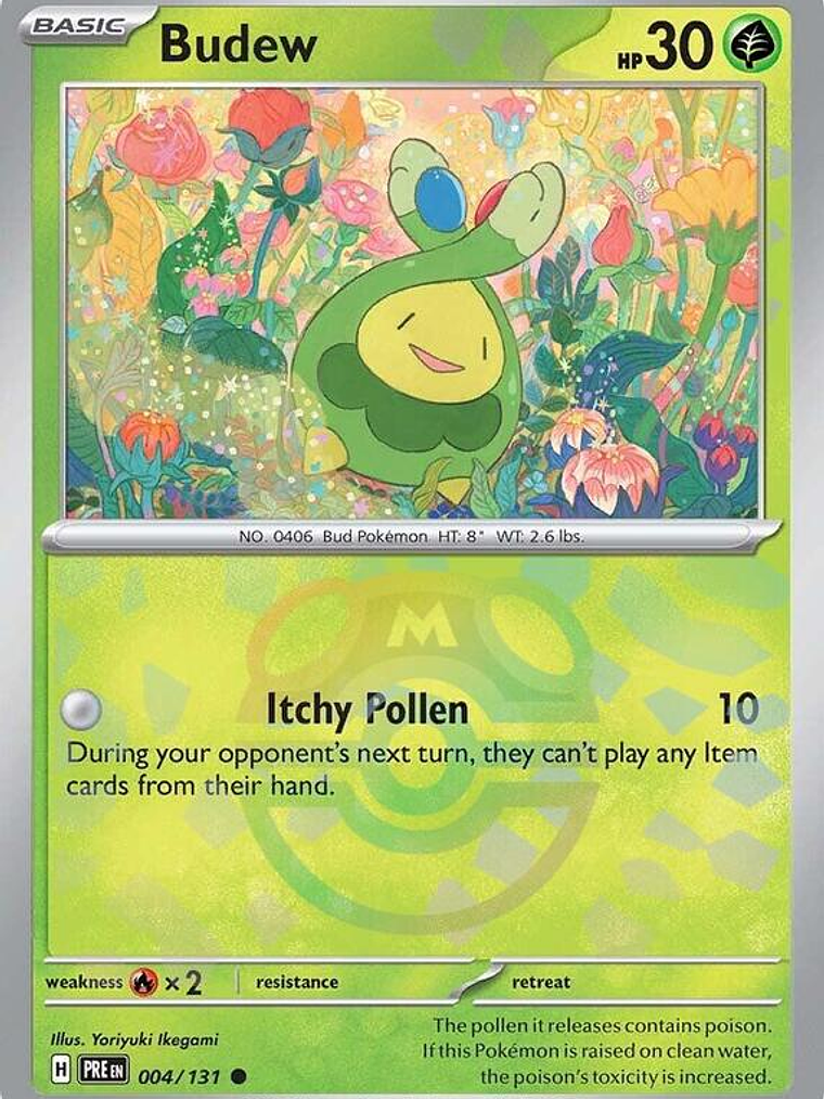 Budew (Master Ball Pattern) #004 1