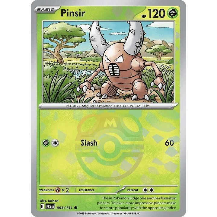 Pinsir (Master Ball Pattern) #003 1