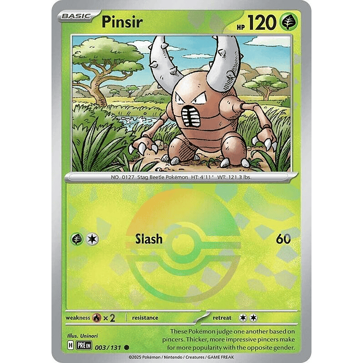 Pinsir (Poke Ball Pattern) #003 1