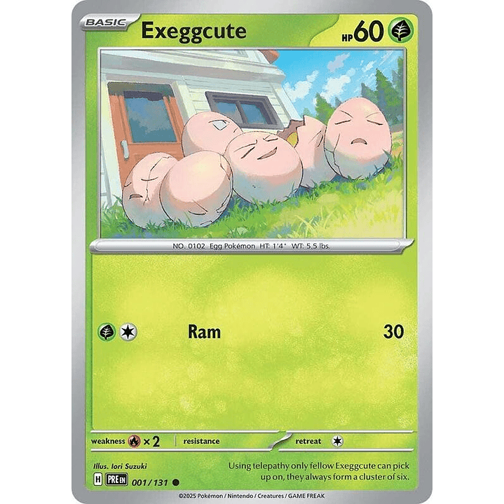 Exeggcute #001 1