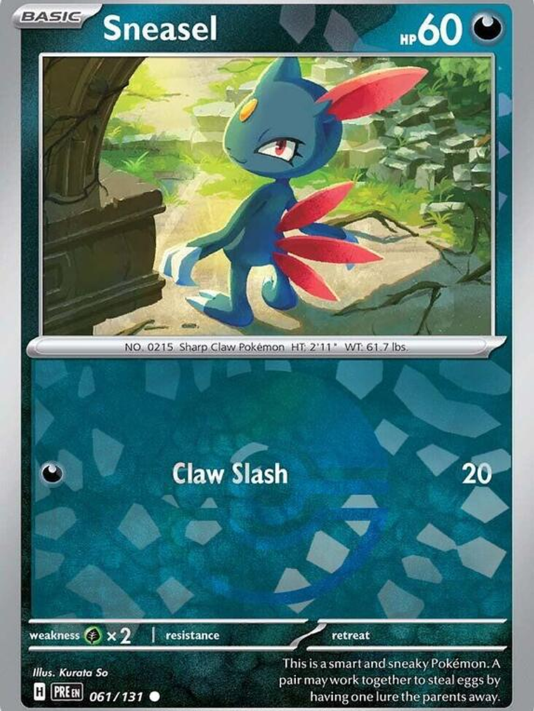 Sneasel (Poke Ball Pattern) #061 1