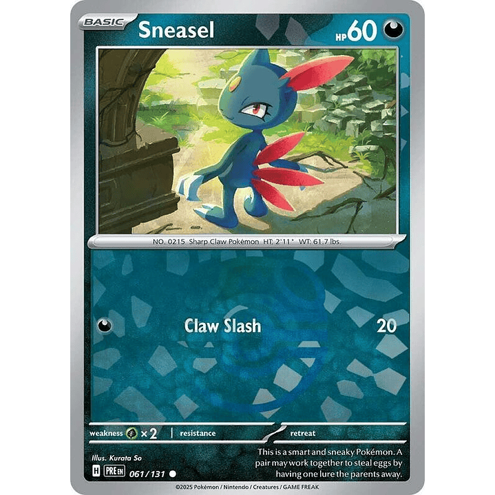 Sneasel (Master Ball Pattern) #061 1