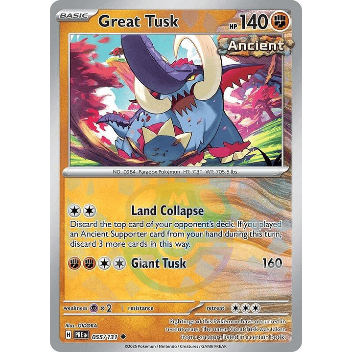 Great Tusk (Master Ball Pattern) #055 1