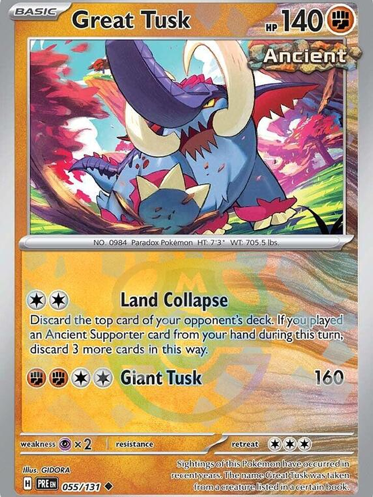 Great Tusk (Master Ball Pattern) #055 1