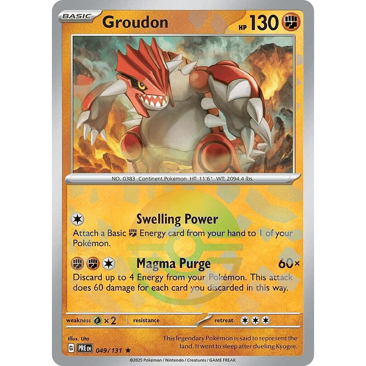 Groudon (Poke Ball Pattern) #049 1