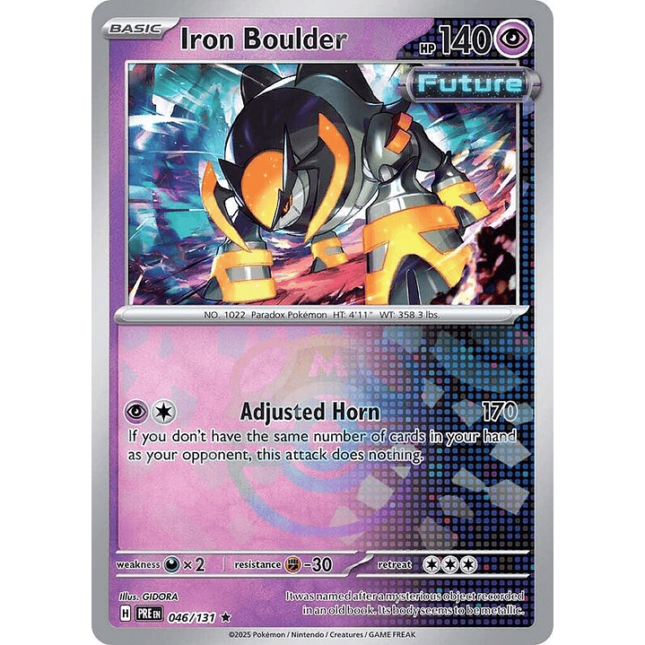 Iron Boulder (Master Ball Pattern) #046 1