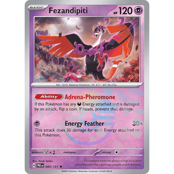 Fezandipiti (Poke Ball Pattern) #045 1