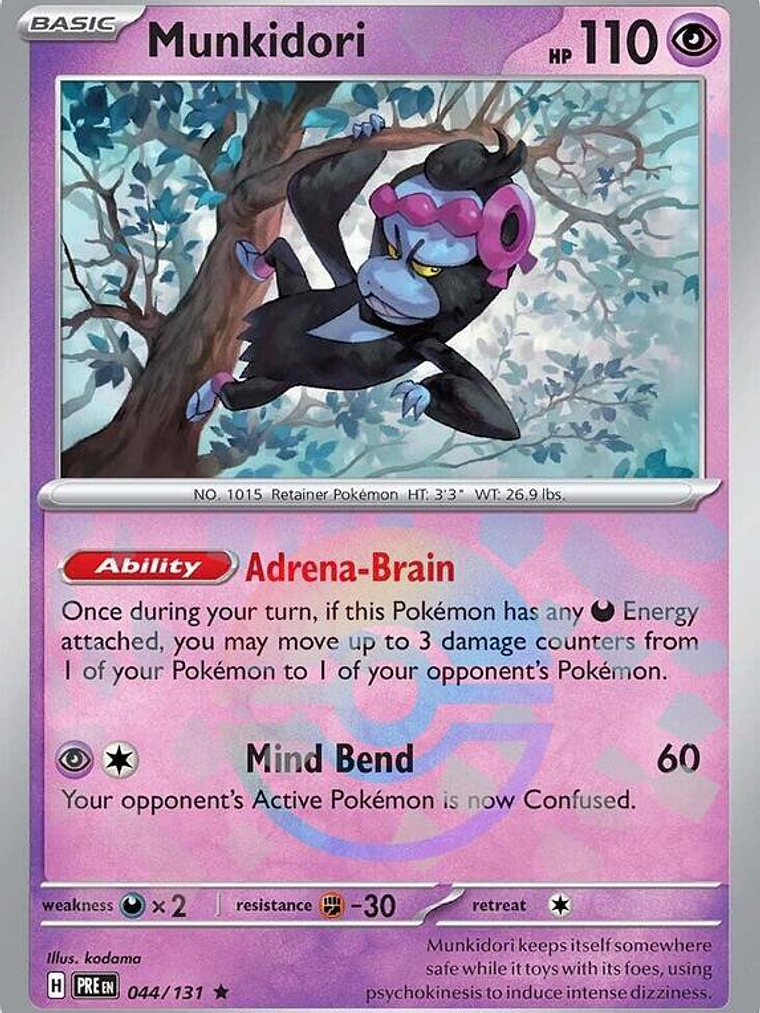 Munkidori (Poke Ball Pattern) #044 1