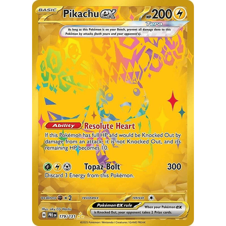 Pikachu ex #179 1