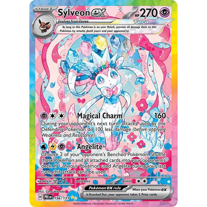 Sylveon ex #156 1
