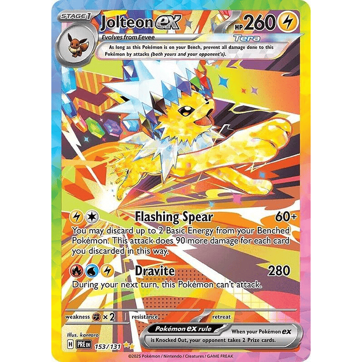 Jolteon ex #153 1