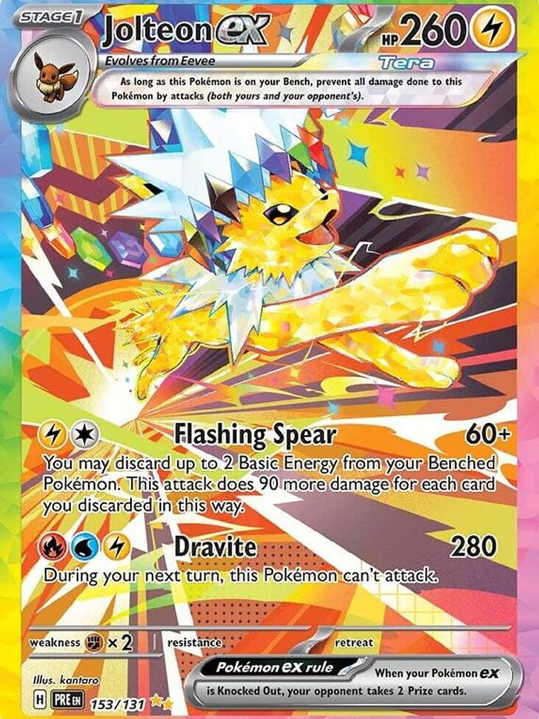 Jolteon ex #153 1