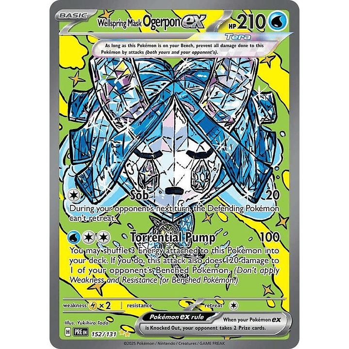 Wellspring Mask Ogerpon ex #152 1