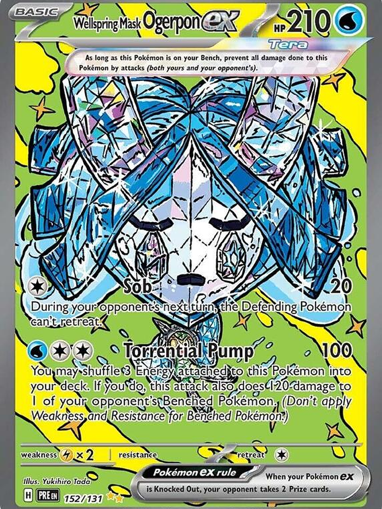 Wellspring Mask Ogerpon ex #152 1