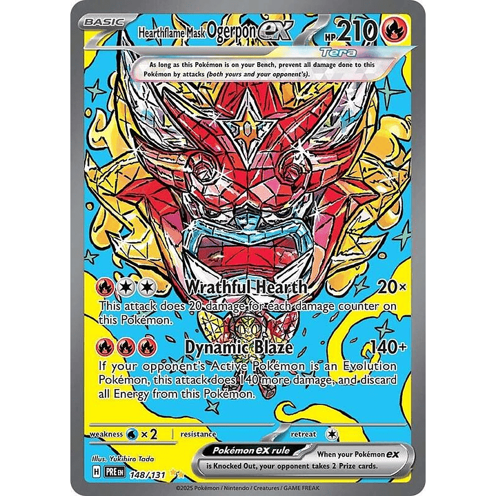 Hearthflame Mask Ogerpon ex #148 1