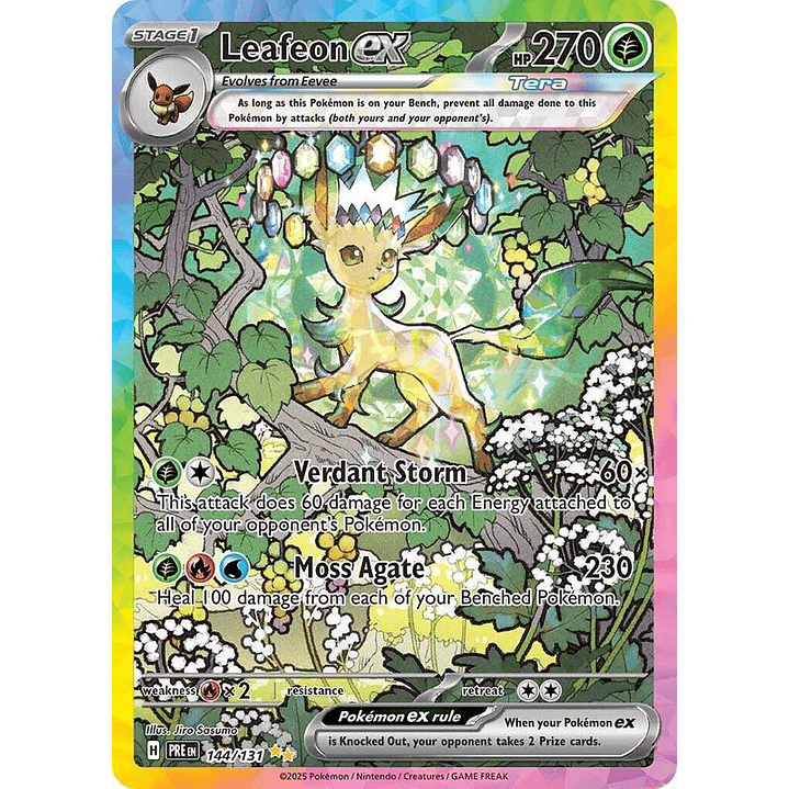 Leafeon ex #144 1