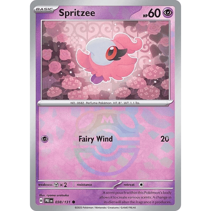Spritzee (Master Ball Pattern) #038 1