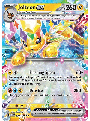 Jolteon ex #030