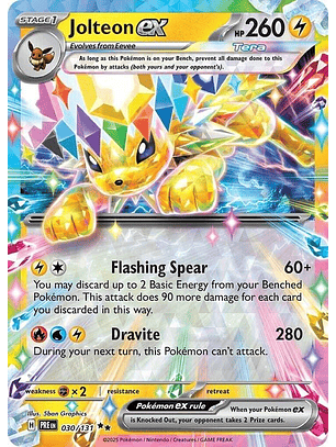 Jolteon ex #030