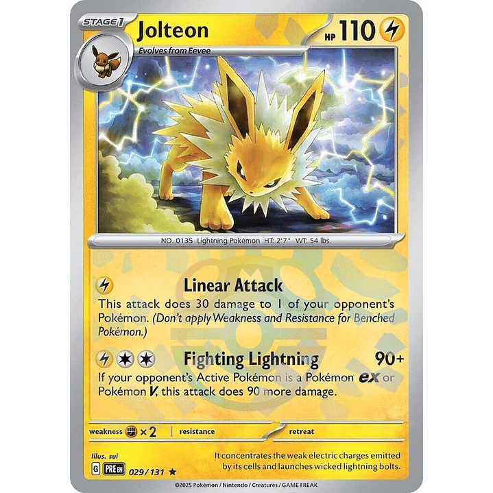 Jolteon (Master Ball Pattern) #029 1