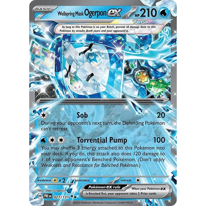 Wellspring Mask Ogerpon ex #027 1