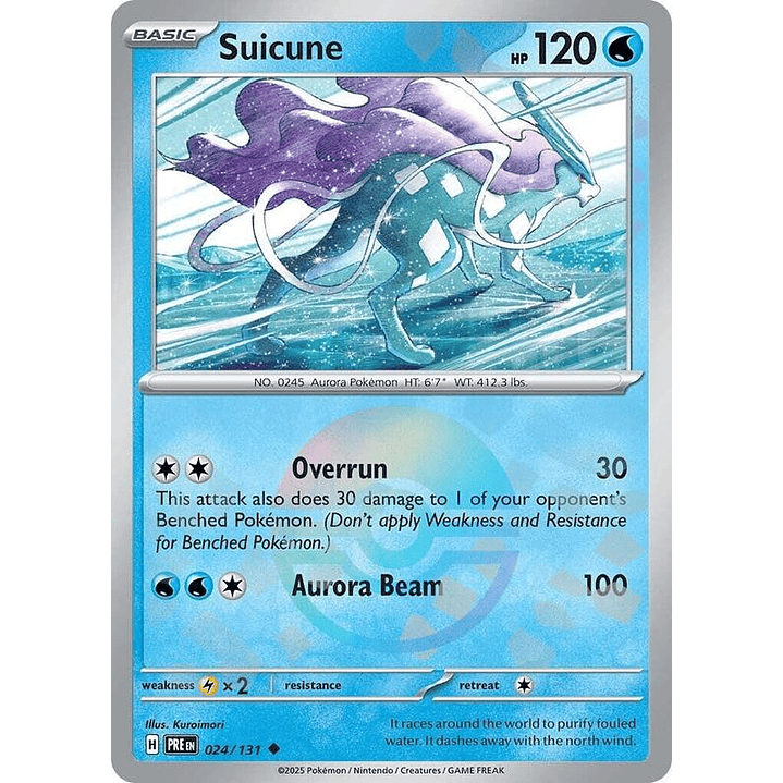 Suicune (Poke Ball Pattern) #024 1