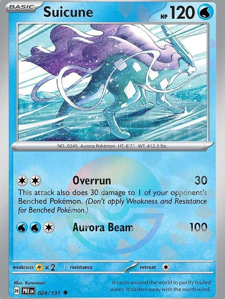 Suicune (Poke Ball Pattern) #024 1