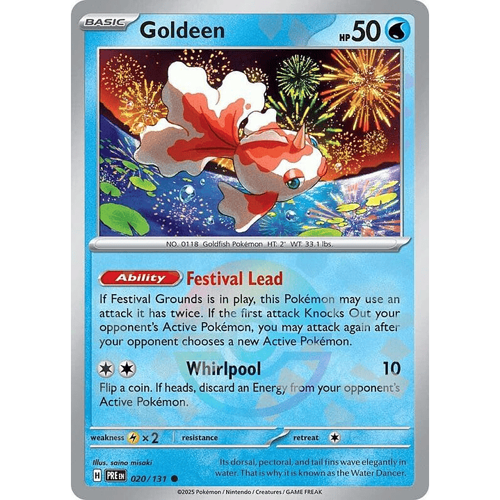 Goldeen (Poke Ball Pattern) #020 1