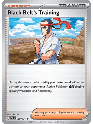 Black Belt's Training #099