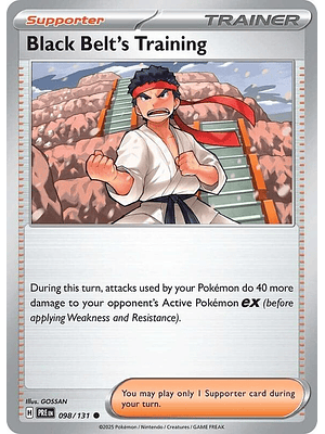 Black Belt's Training #098