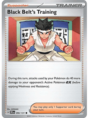 Black Belt's Training #096