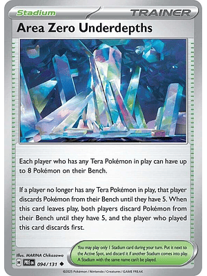 Area Zero Underdepths #094