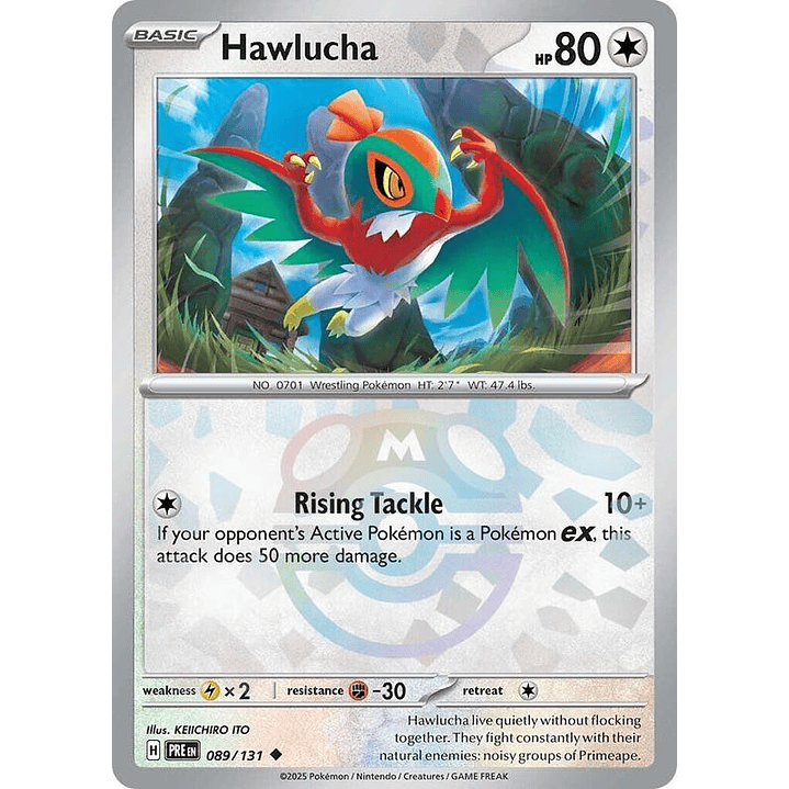 Hawlucha (Master Ball Pattern) #089 1
