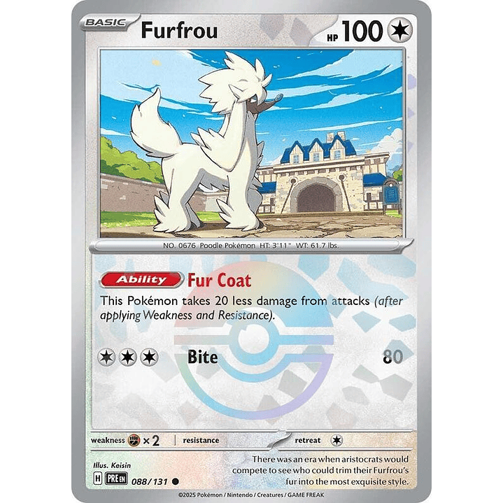 Furfrou (Poke Ball Pattern) #088 1