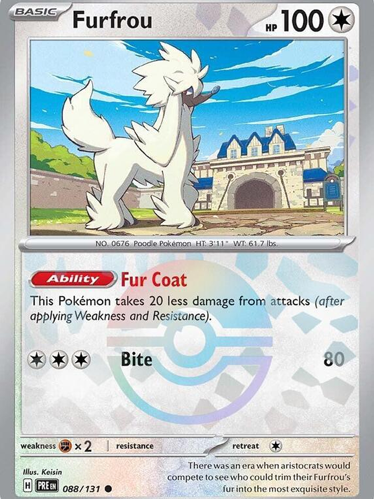 Furfrou (Poke Ball Pattern) #088 1