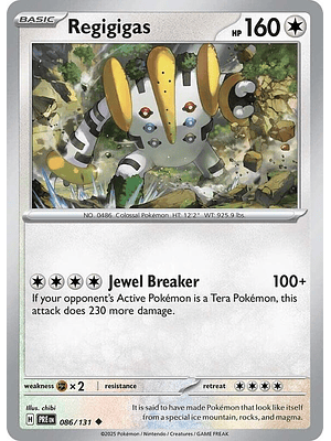 Regigigas #086